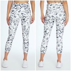 Balance Collection Snake Print Watercolor Capri Leggings